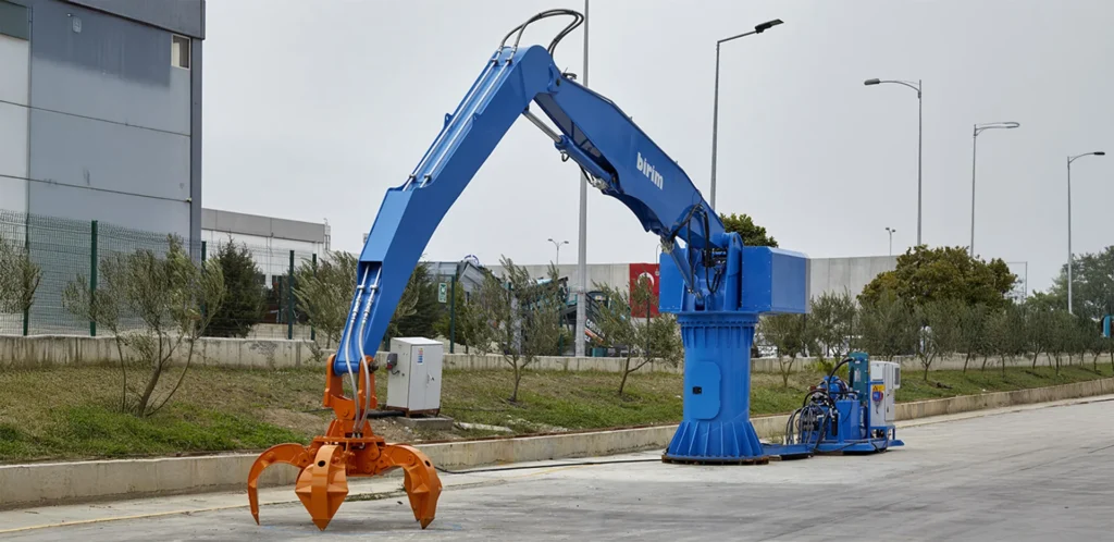 furnace feeder cranes material handler | furnace feeder material handler 53 furnace feeder cranes material handler | birim recycling | furnace feeder material handler | 52