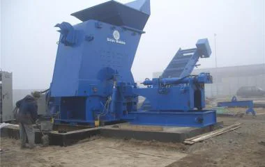 chip processing | shredder for metal scraps