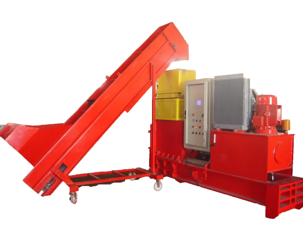 can baler aluminum baler baler press ubc baler | birim recycling | leopard | contunius baler | 3 ram press | 8
