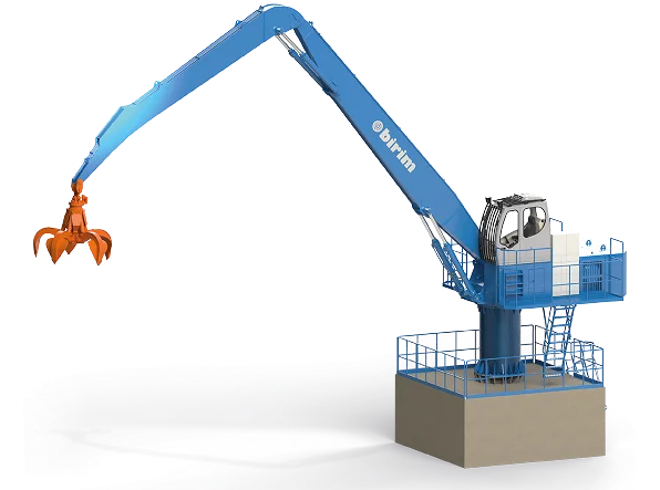 cranes material handlers | birim recycling | products - metal recycling equipment | 17