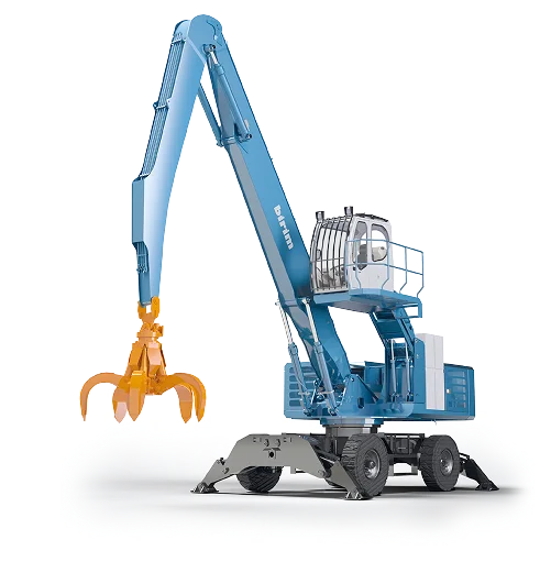 mobile cranes scrap metal material handlers | birim recycling | products - metal recycling equipment | 19