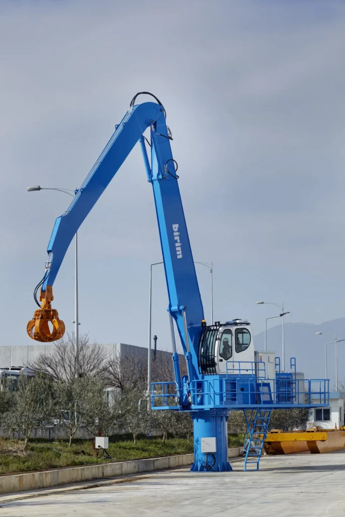 stationary cranes scrap metal material handlers 3 1 | stationary material handlers 1 eco-friendly stationary material handlers with zero emissions. features abb motors, webasto cabin, 8-16m boom options. ideal for fixed-point operations.