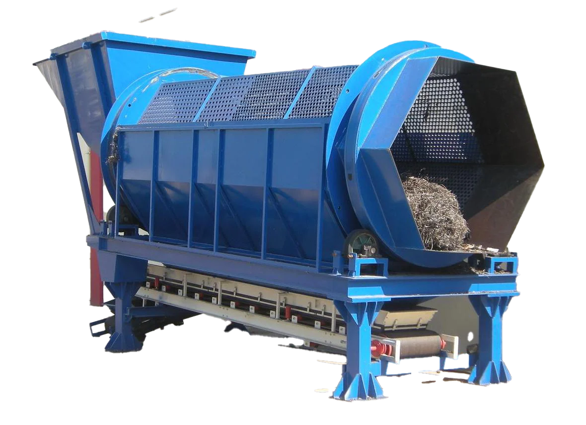 tambour screen drum screen trommel screen | birim recycling | chip processing | 3